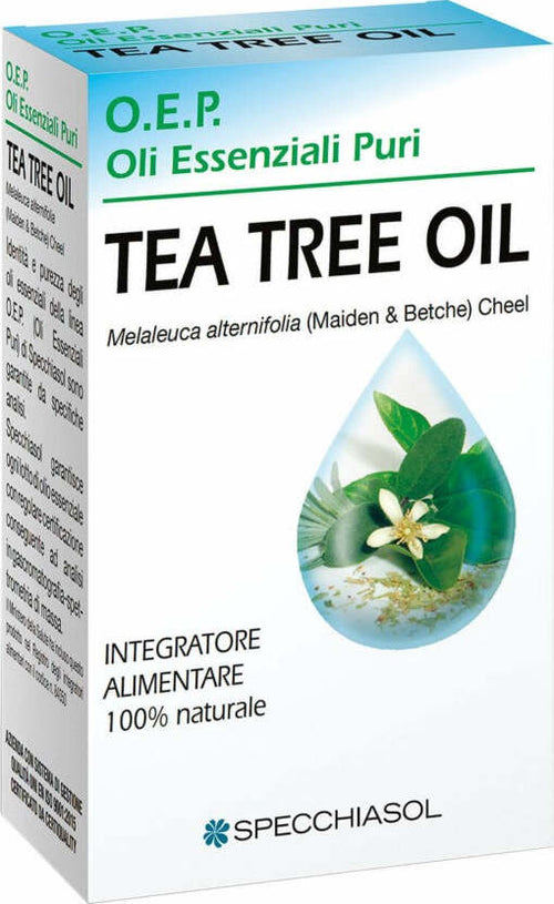 TEA-TREE-OIL-Oli-Essenziali-Puri-integratore-alimentare-10-ml-Specchiasol
