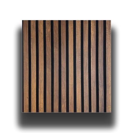 Pannello ACUSTICO Euroacustic Flex (1,65mq) a Lamelli in FIBRA DI LEGNO + feltro mis. 9x600x2750mm varie Texture - Eternal Parquet