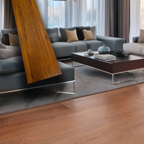 1mq di Pavimento LVT Autoadesivo TEAK 914x152mm (2mm spessore) ignifugo, idrofobo. ETERNAL PARQUET - Eternal Parquet