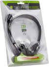 Techly-Cuffia-Stereo-con-Microfono-Nero