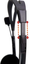 Techly-Cuffia-Stereo-con-Microfono-Nero