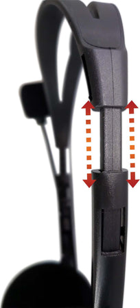 Techly-Cuffia-Stereo-con-Microfono-Nero