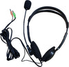 Techly-Cuffia-Stereo-con-Microfono-Nero