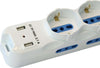 Techly-Multipresa-6-Posti-Italiana-Bipasso-con-2-Prese-USB-Bianca