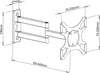 TECHLY-Supporto-a-muro-per-TV-LED-LCD-19-37''-inclinabile-3-snodi-nero