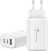 Techmade-65w-caricatoreuniversale-gan-usb-c-+-usb-a-white