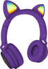 Techmade-Cuffie-Funny-Led-bt-+-microfono-purple
