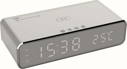 Techmade-Sveglia-Con-Ricarica-Wireless-Smartphone-15w-siver
