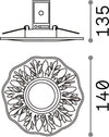 Tecnico-Classico-Polka-Alluminio-Ottone-1-Luce-Gu10