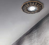 Tecnico-Classico-Polka-Alluminio-Ottone-Brunito-1-Luce-Gu10