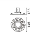 Tecnico-Classico-Polka-Pietra---Cemento---Gesso-Bianco-1-Luce-Gu10