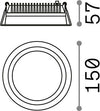 Tecnico-Deep-Alluminio-Bianco-Led-20W-4000K-Luce-Naturale