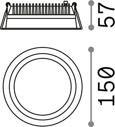 Tecnico-Deep-Alluminio-Bianco-Led-20W-4000K-Luce-Naturale