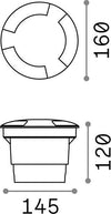 Tecnico-Moderno-Landing-Materie-Plastiche-Nero-1-Luce-Gx53