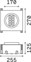 Tecnico-Moderno-Taurus-Alluminio-Cromo-Led-13,5W-3000K-Luce-Calda