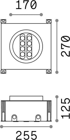 Tecnico-Moderno-Taurus-Alluminio-Cromo-Led-13,5W-3000K-Luce-Calda