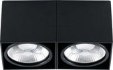 TECTO 2L AR111 Lampada plafoniera nera Illuminazione/Illuminazione per interni/Lampadari lampade a sospensione e plafoniere/Plafoniere Led Mall Home - Napoli, Commerciovirtuoso.it