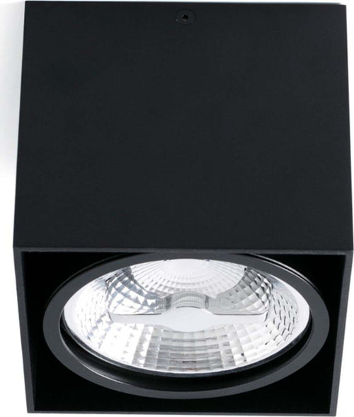 TECTO AR111 Lampada plafoniera nera Illuminazione/Illuminazione per interni/Lampadari lampade a sospensione e plafoniere/Plafoniere Led Mall Home - Napoli, Commerciovirtuoso.it
