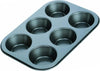 Teglia-Antiaderente-Sforna-Muffin-Cupcake-Pirottini-6-Posti-Dimensione-19x27cm