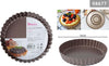 Teglia Da Forno Per Crostate Torte Dolci Stampo In Acciaio Tortiera 14 Cm 98677 Casa e cucina/Teglie da forno e accessori per pasticceria/Teglie e stampi/Teglie per pane Trade Shop italia - Napoli, Commerciovirtuoso.it