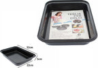 Teglia Tortiera Antiaderente Rettangolare Forno Per Dolce Salato 22x32x5cm 59953 Casa, arredamento e bricolage > Cucina > Stampi Trade Shop italia - Napoli, Commerciovirtuoso.it