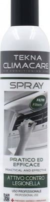 Tekna Climacare Spray Disinfettante per condizionatore e sistemi di condizionamento aria TEKNA clima Care spray 400ml disinfettante per climatizzatori Salute e Prevenzione - Barletta, Commerciovirtuoso.it
