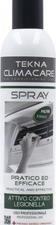 Tekna Climacare Spray Disinfettante per condizionatore e sistemi di condizionamento aria TEKNA clima Care spray 400ml disinfettante per climatizzatori Salute e Prevenzione - Barletta, Commerciovirtuoso.it