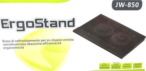 Tekone Jw-850 Base Stand Ventola Raffreddamento Notebook Portatile 2 Usb Elettronica/Informatica/Accessori/Accessori per PC portatili/Ventole e basi di raffreddamento esterno/Ventole per raffreddamento esterno Trade Shop italia - Napoli, Commerciovirtuoso.it