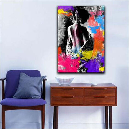 Tela da Parete Ritratto Donna Multicolore 45x2x70 cm Casa e cucina/Decorazioni per interni/Arte/Poster e stampe Scontolo.net - Potenza, Commerciovirtuoso.it