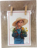 TELA PANNELLO CON MOLLETTE APPENDI MEMO FOTO PORTA PORTAFOTO PER FOTO CORNICE Casa e cucina/Decorazioni per interni/Album fotografici cornici e accessori/Cornici foto/Cornici da parete e da tavolo Trade Shop italia - Napoli, Commerciovirtuoso.it