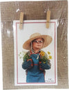 Tela Pannello Con Mollette Appendi Memo Foto Porta Portafoto Per Foto Cornice Casa e cucina/Decorazioni per interni/Album fotografici cornici e accessori/Cornici foto/Cornici da parete e da tavolo Trade Shop italia - Napoli, Commerciovirtuoso.it