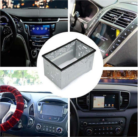 Telaio Montaggio Per Autoradio In Metallo Universale 2 Din Gps Lettore Dvd Auto Elettronica/Elettronica per veicoli/Elettronica per auto/Sistemi audio/Autoradio Trade Shop italia - Napoli, Commerciovirtuoso.it