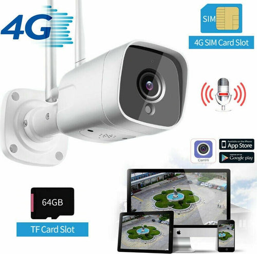 telecamera 4g Sim Gsm Camera WIFI Cam IP66 slot SD 2 MPX Audio e video HD remoto Fai da te/Sicurezza e protezione/Sistemi di sicurezza domestica/Kit video per la sicurezza domestica/Videocamere di sorveglianza/Dom camera Zencoccostore - Formia, Commerciovirtuoso.it