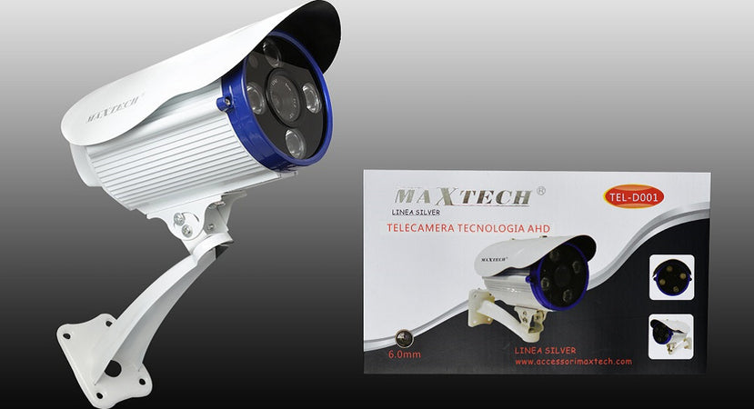 Telecamera Ahd Videocamera Sensore Zoom 6mm Videosorveglianza Maxtech Tel-d001 Ahd Sistemi di Videosorveglianza Trade Shop italia - Napoli, Commerciovirtuoso.it