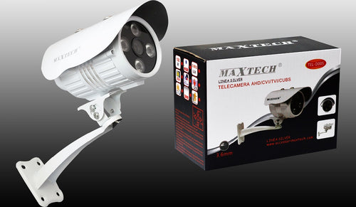 Telecamera Ahd/cvi/tvi/cubs 3.6mm Videosorveglianza Impermeabile Maxtech Tel-d005 Sistemi di Videosorveglianza Trade Shop italia - Napoli, Commerciovirtuoso.it
