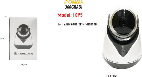 Telecamera Camera Motorizzata 3mpx Videosorveglianza Ip Infrarossi Maxtech 18y5 Casa, arredamento e bricolage > Sicurezza e Antifurti > Sistemi di Videosorveglianza Trade Shop italia - Napoli, Commerciovirtuoso.it