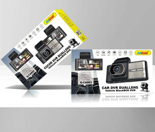 Telecamera Dash Cam Auto Hd Dvr Car Video Camera Hd Q-ca801 Doppia Lente Blackbox Elettronica/Elettronica per veicoli/Elettronica per auto/Sistemi video/Videocamera da cruscotto Trade Shop italia - Napoli, Commerciovirtuoso.it