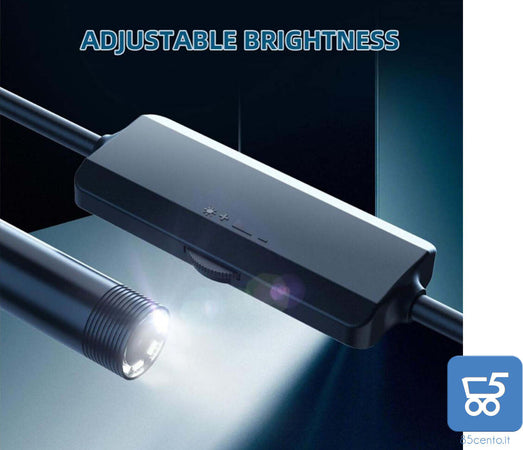 Telecamera di ispezione digitale con periscopio F150 WiFi Endoscope Camera USB cavo 10 metri - confezione non originale