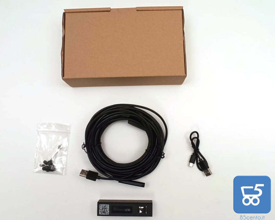 Telecamera di ispezione digitale con periscopio F150 WiFi Endoscope Camera USB cavo 10 metri - confezione non originale