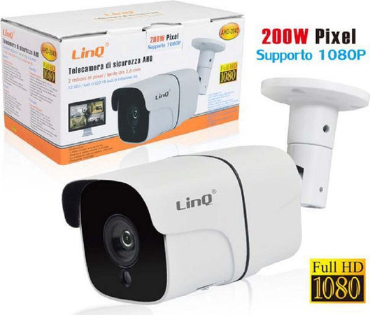 Telecamera Di Sicurezza Per Dvr Ahd Visione Notturna 3.6mm 200w 2mp 1080p Ahd-2043 Fai da te/Sicurezza e protezione/Sistemi di sicurezza domestica/Kit video per la sicurezza domestica/Videocamere di sorveglianza/Dom camera Trade Shop italia - Napoli, Commerciovirtuoso.it