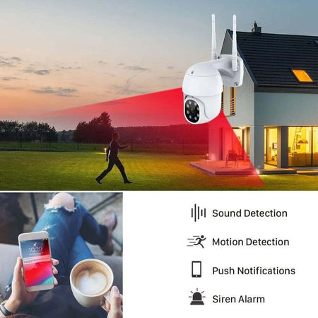 Telecamera Di Sorveglianza Di Sicurezza Intelligente Di Rete Hd Wifi 5.0mp Q-s66 Fai da te/Sicurezza e protezione/Sistemi di sicurezza domestica/Kit video per la sicurezza domestica/Videocamere di sorveglianza/Dom camera Trade Shop italia - Napoli, Commerciovirtuoso.it