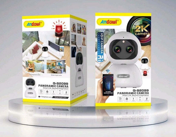Telecamera Di Sorveglianza Intelligente Ip Wifi 2k Hd 8 Led A Infrarossi Q-s2099 Fai da te/Sicurezza e protezione/Sistemi di sicurezza domestica/Kit video per la sicurezza domestica/Videocamere di sorveglianza/Dom camera Trade Shop italia - Napoli, Commerciovirtuoso.it