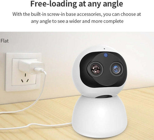 Telecamera Di Sorveglianza Intelligente Ip Wifi 2k Hd 8 Led A Infrarossi Q-s2099 Fai da te/Sicurezza e protezione/Sistemi di sicurezza domestica/Kit video per la sicurezza domestica/Videocamere di sorveglianza/Dom camera Trade Shop italia - Napoli, Commerciovirtuoso.it