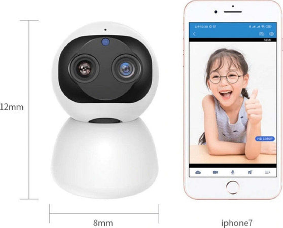 Telecamera Di Sorveglianza Intelligente Ip Wifi 2k Hd 8 Led A Infrarossi Q-s2099 Fai da te/Sicurezza e protezione/Sistemi di sicurezza domestica/Kit video per la sicurezza domestica/Videocamere di sorveglianza/Dom camera Trade Shop italia - Napoli, Commerciovirtuoso.it
