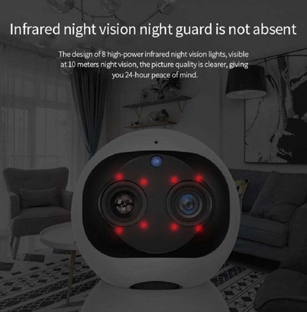 Telecamera Di Sorveglianza Intelligente Ip Wifi 2k Hd 8 Led A Infrarossi Q-s2099 Fai da te/Sicurezza e protezione/Sistemi di sicurezza domestica/Kit video per la sicurezza domestica/Videocamere di sorveglianza/Dom camera Trade Shop italia - Napoli, Commerciovirtuoso.it