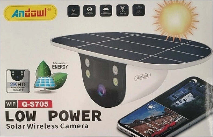 Telecamera Di Sorveglianza Ip Wireless Per Esterni Ad Energia Solare Wifi Q-s705 Fai da te/Sicurezza e protezione/Sistemi di sicurezza domestica/Kit video per la sicurezza domestica/Videocamere di sorveglianza/Dom camera Trade Shop italia - Napoli, Commerciovirtuoso.it