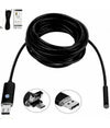 Telecamera Endoscopica 2 Metri Tubo Flessibile Usb 6 Led Impermeabile Ispezione
