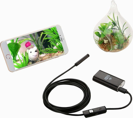 TELECAMERA ENDOSCOPICA PER ISPEZIONE WIFI PER SMARTPHONE 6 LED MT IP67 Auto e Moto/Attrezzi per veicoli/Attrezzi per diagnostica test e misurazione/Telecamere di ispezione Trade Shop italia - Napoli, Commerciovirtuoso.it