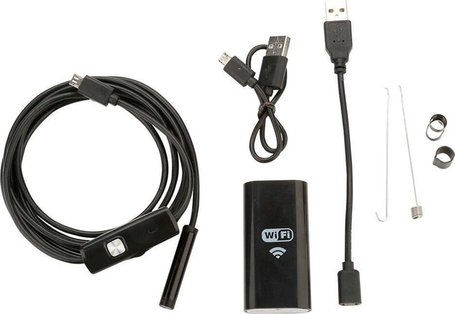 TELECAMERA ENDOSCOPICA PER ISPEZIONE WIFI PER SMARTPHONE 6 LED MT IP67 Auto e Moto/Attrezzi per veicoli/Attrezzi per diagnostica test e misurazione/Telecamere di ispezione Trade Shop italia - Napoli, Commerciovirtuoso.it