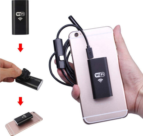 TELECAMERA ENDOSCOPICA PER ISPEZIONE WIFI PER SMARTPHONE 6 LED MT IP67 Auto e Moto/Attrezzi per veicoli/Attrezzi per diagnostica test e misurazione/Telecamere di ispezione Trade Shop italia - Napoli, Commerciovirtuoso.it